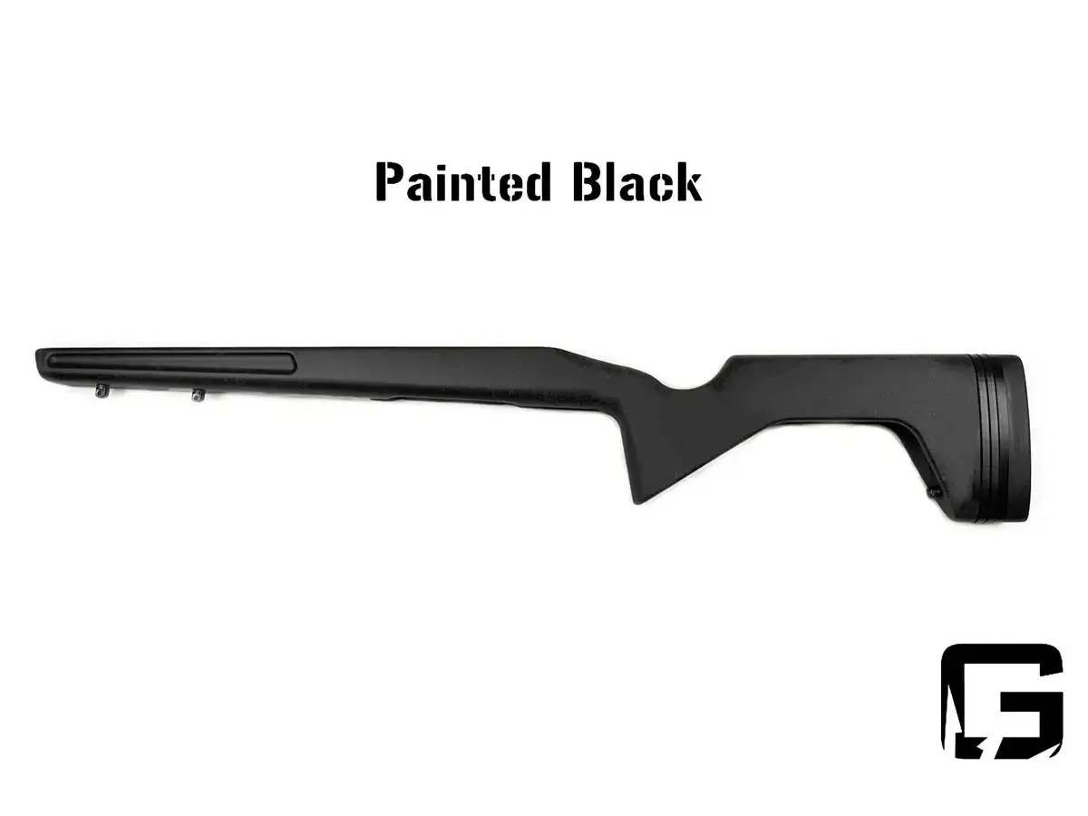 Trekker Short Action Right Hand Rifle Stock Painted Black
