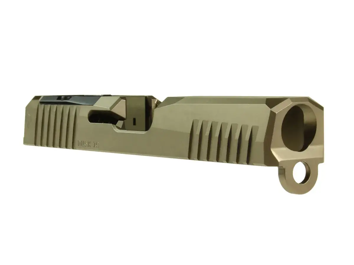 Dusk G19 GEN3 9mm Luger RMR Cut Stripped Slide FDE - photo 2