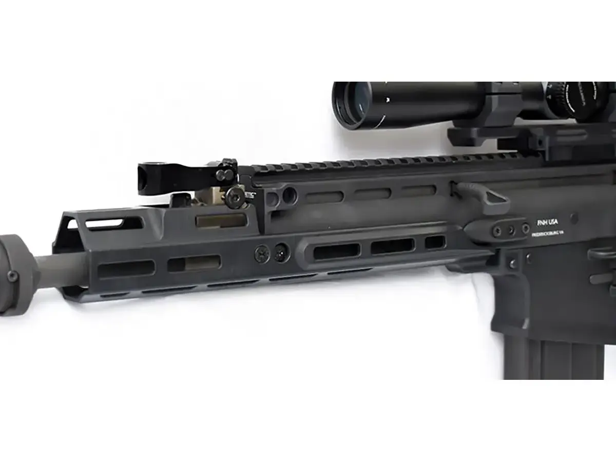 MREX Mark II Handguard M-LOK 4.25" for FN SCAR Black - photo 2