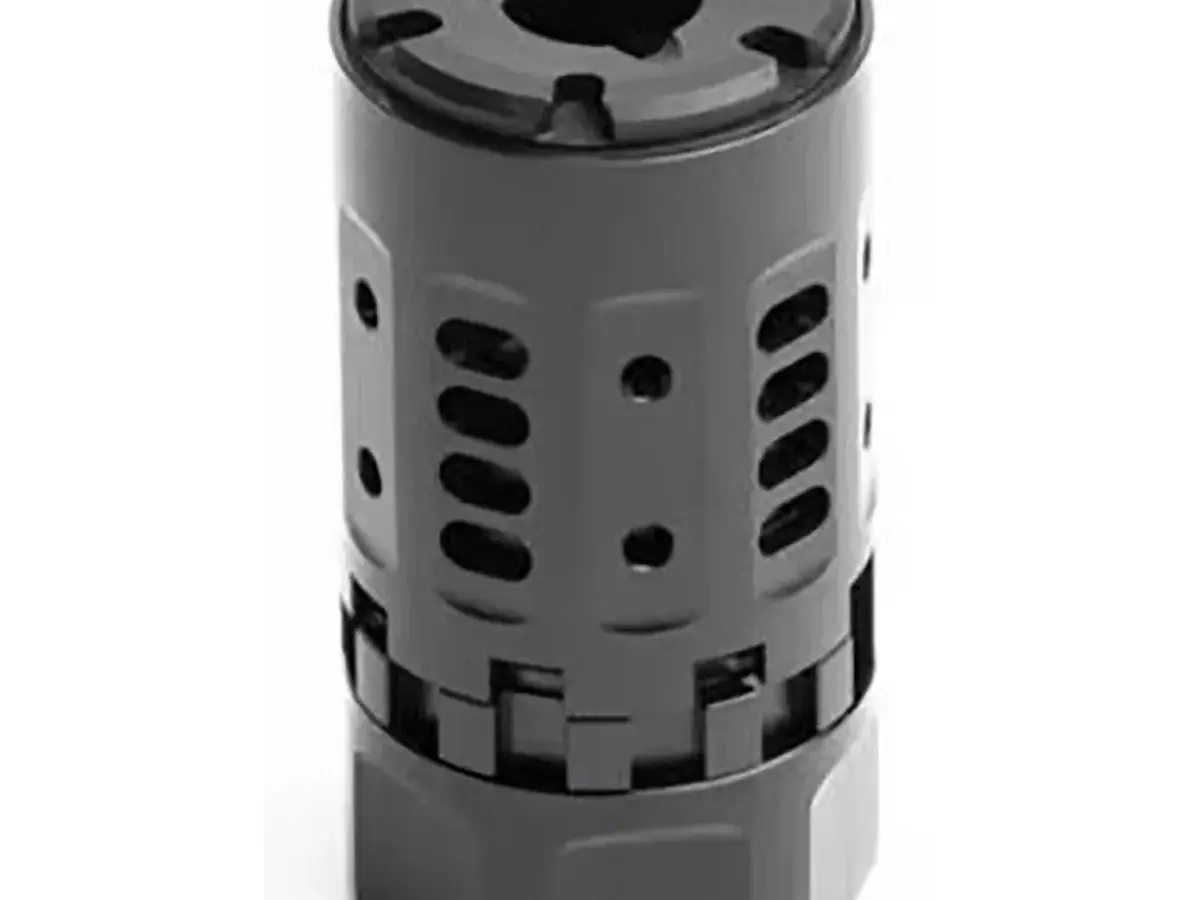 Pyro 2.0 Muzzle Brake w/SD500 Booster & .45 Cal Front Cap