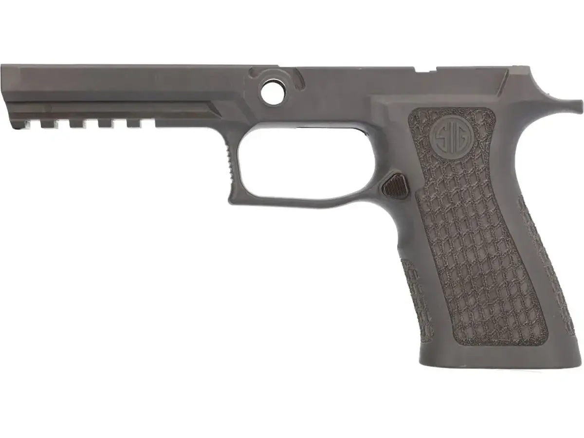 LTXG Grip Module Laser Engraved P320-Full Size 9/40/357 Gray - photo 2