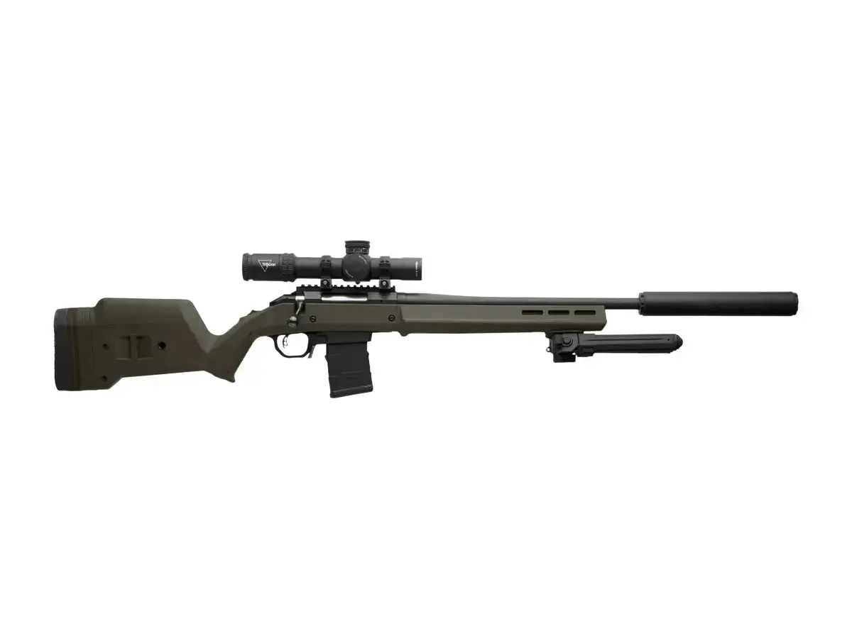 Hunter American Stock STANAG Magazine Well OD Green - photo 2