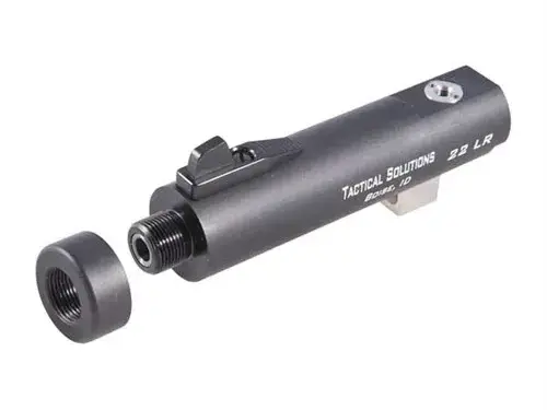Trail-Lite 22 LR 4” 1-16 Twist Threaded Non-Fluted BBL Blk - photo 3