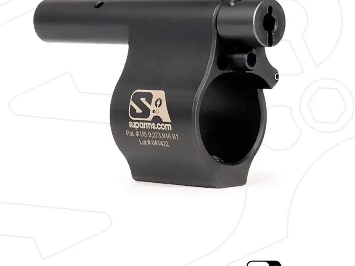 AR-15 Adj Piston System W/Solid .750" Gas Block Rifle RH - photo 3