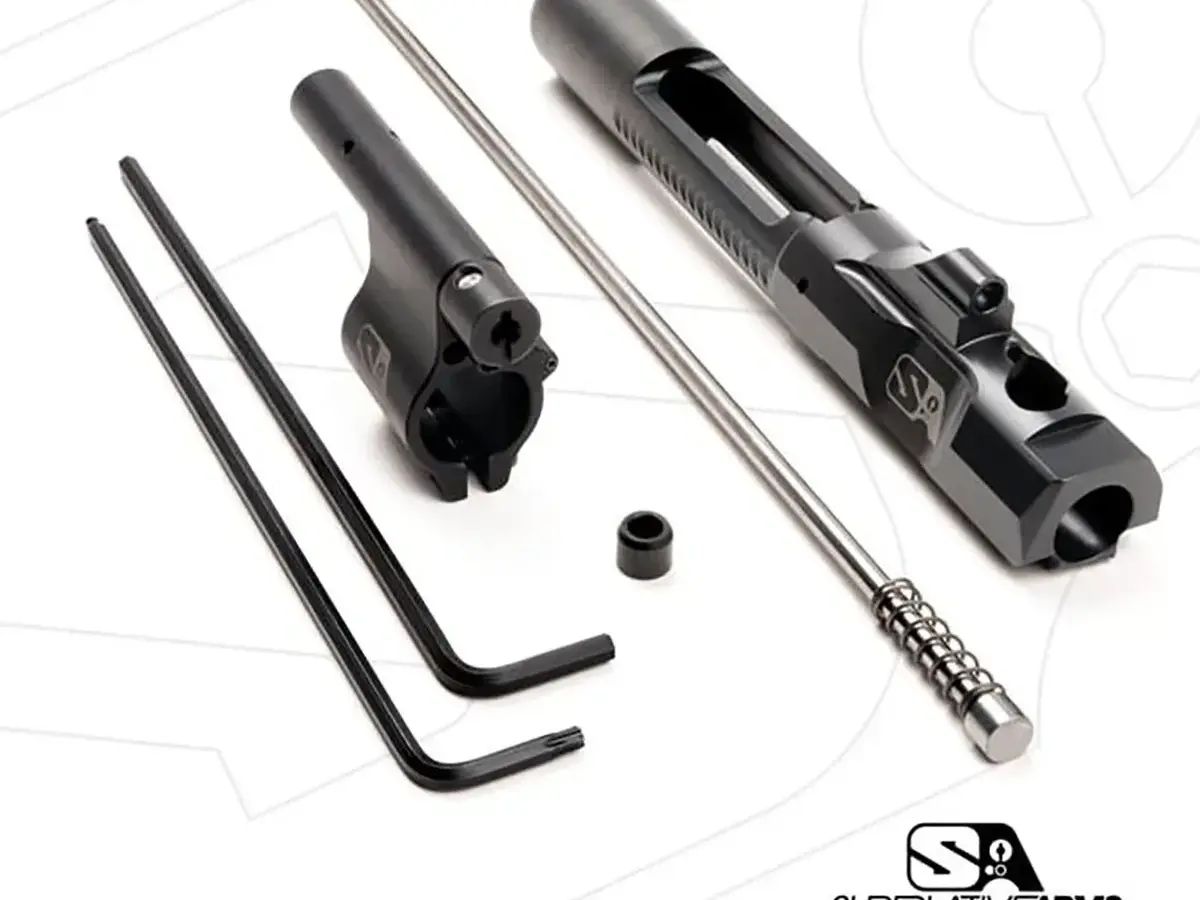 AR-15 Adj Piston System W/ClampOn .625" Gas Block Carbine RH - photo 6