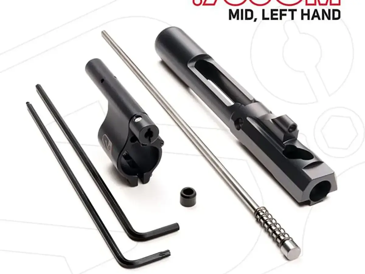 AR-15 Adj Piston System W/ClampOn .750" Gas Block Mid LH - photo 2