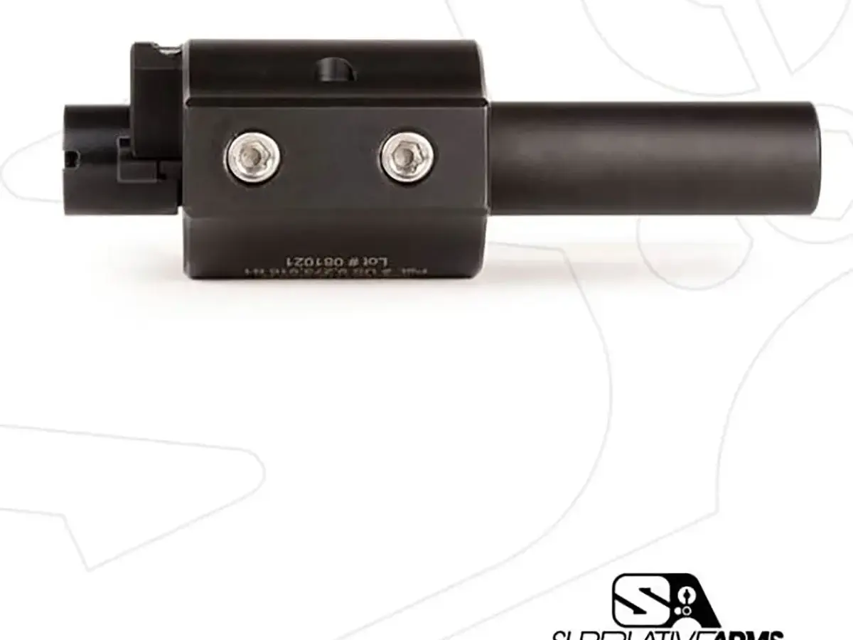 AR-15 Adj Piston System W/Solid .625" Gas Block Carbine LH - photo 5