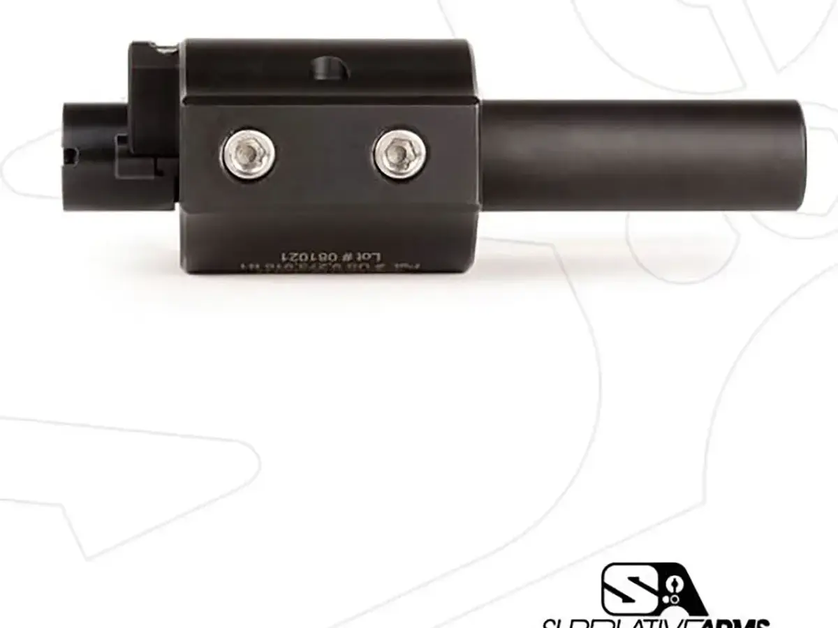AR-15 Adj Piston System W/Solid .625" Gas Block Rifle LH - photo 2