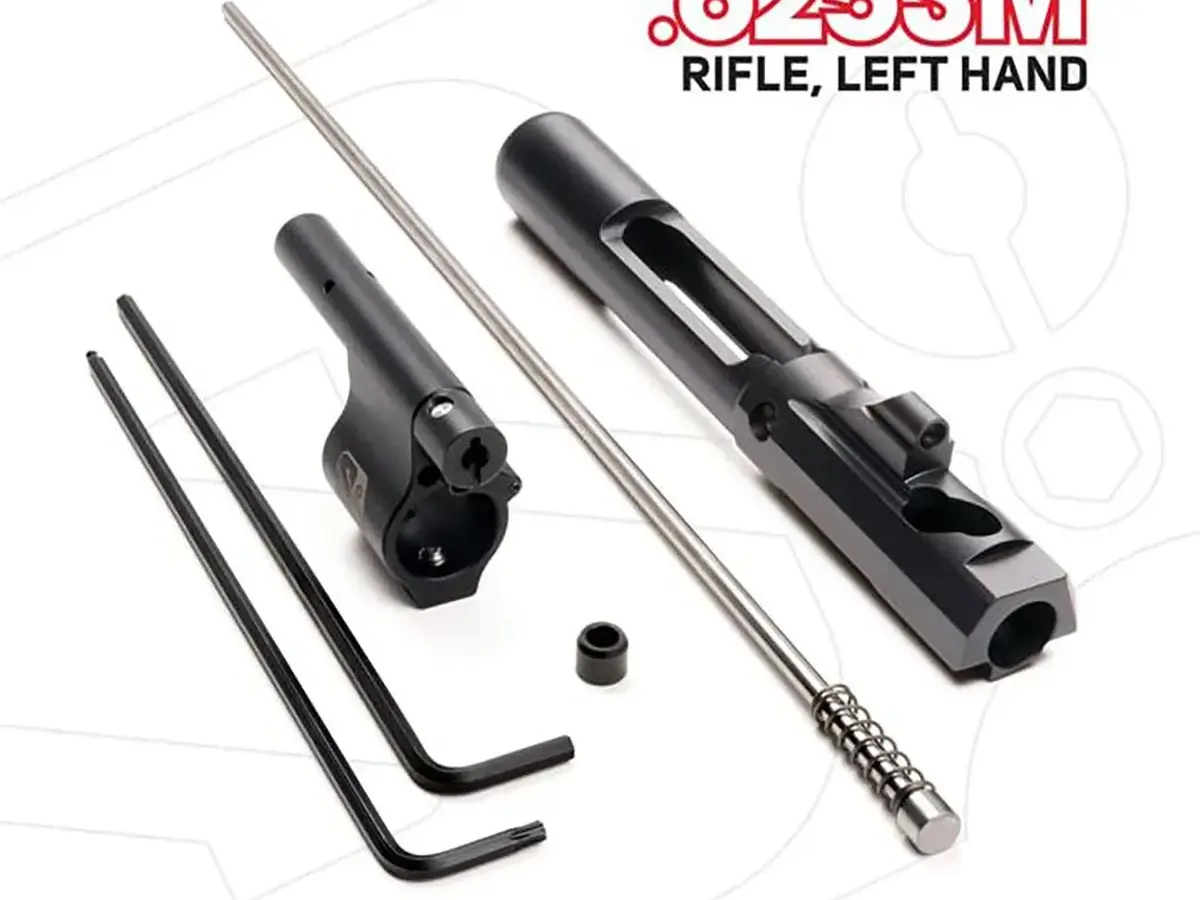 AR-15 Adj Piston System W/Solid .625" Gas Block Rifle LH - photo 4