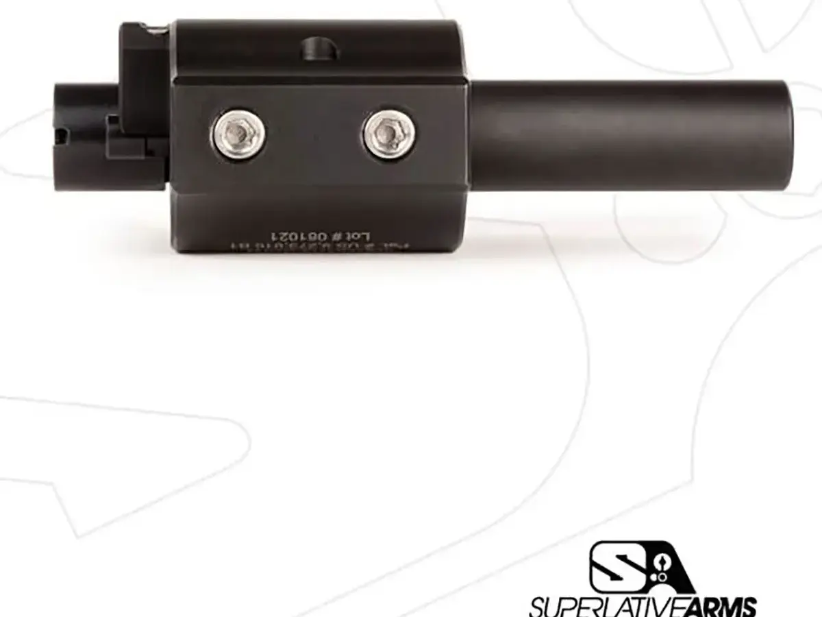 AR-15 Adj Piston System W/Solid .625" Gas Block Midlength RH - photo 5