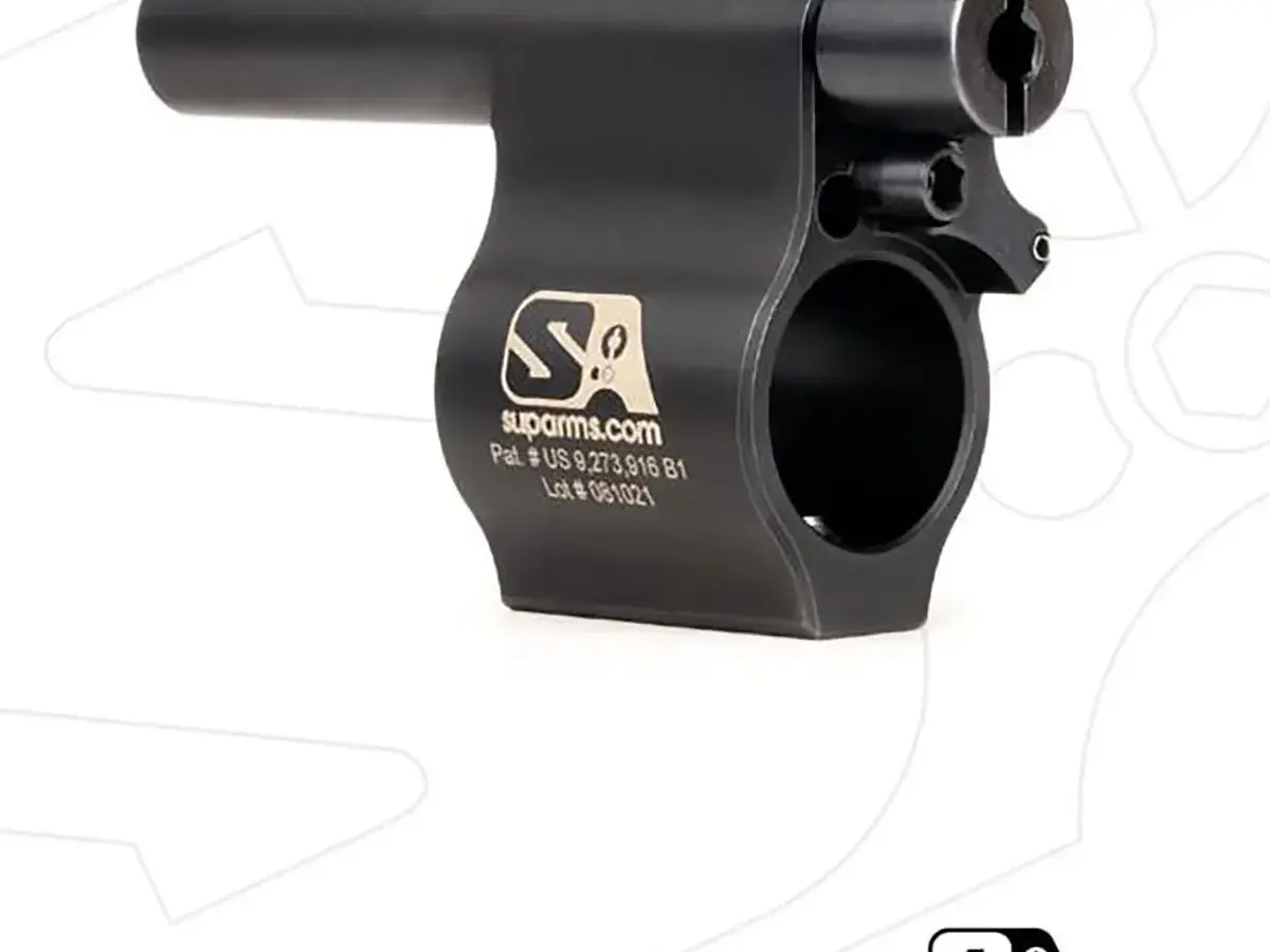 AR-15 Adj Piston System W/Solid .625" Gas Block Midlength RH - photo 6