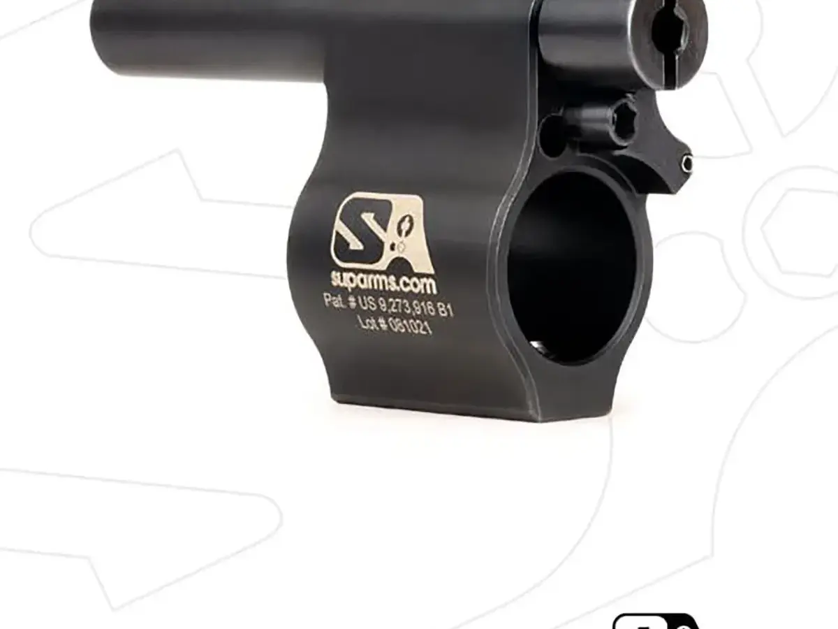 AR-15 Adj Piston System W/Solid .625" Gas Block Carbine RH - photo 6