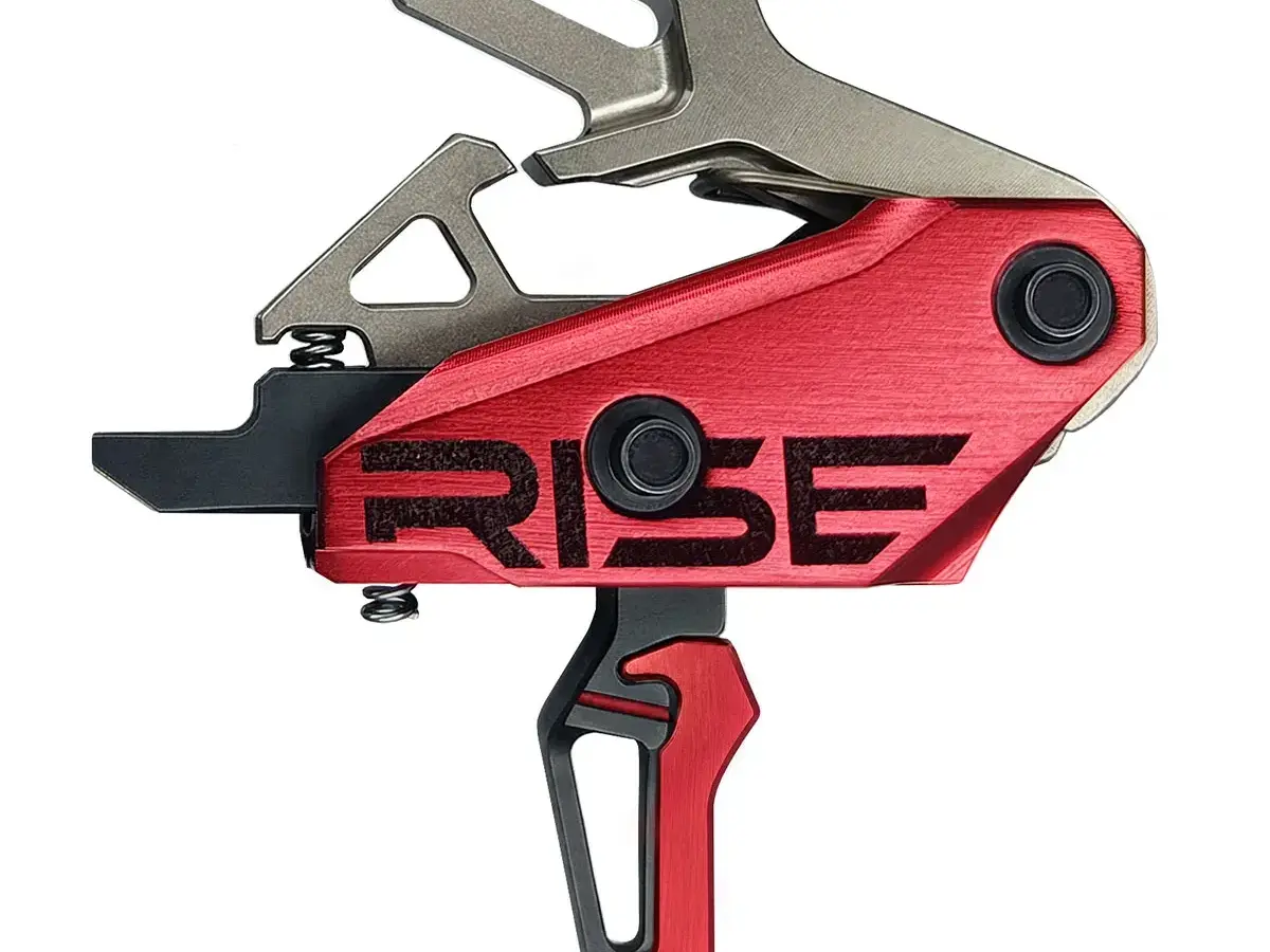 Rev 535 Slide-and-Snap AR Trigger Black/Red - photo 2