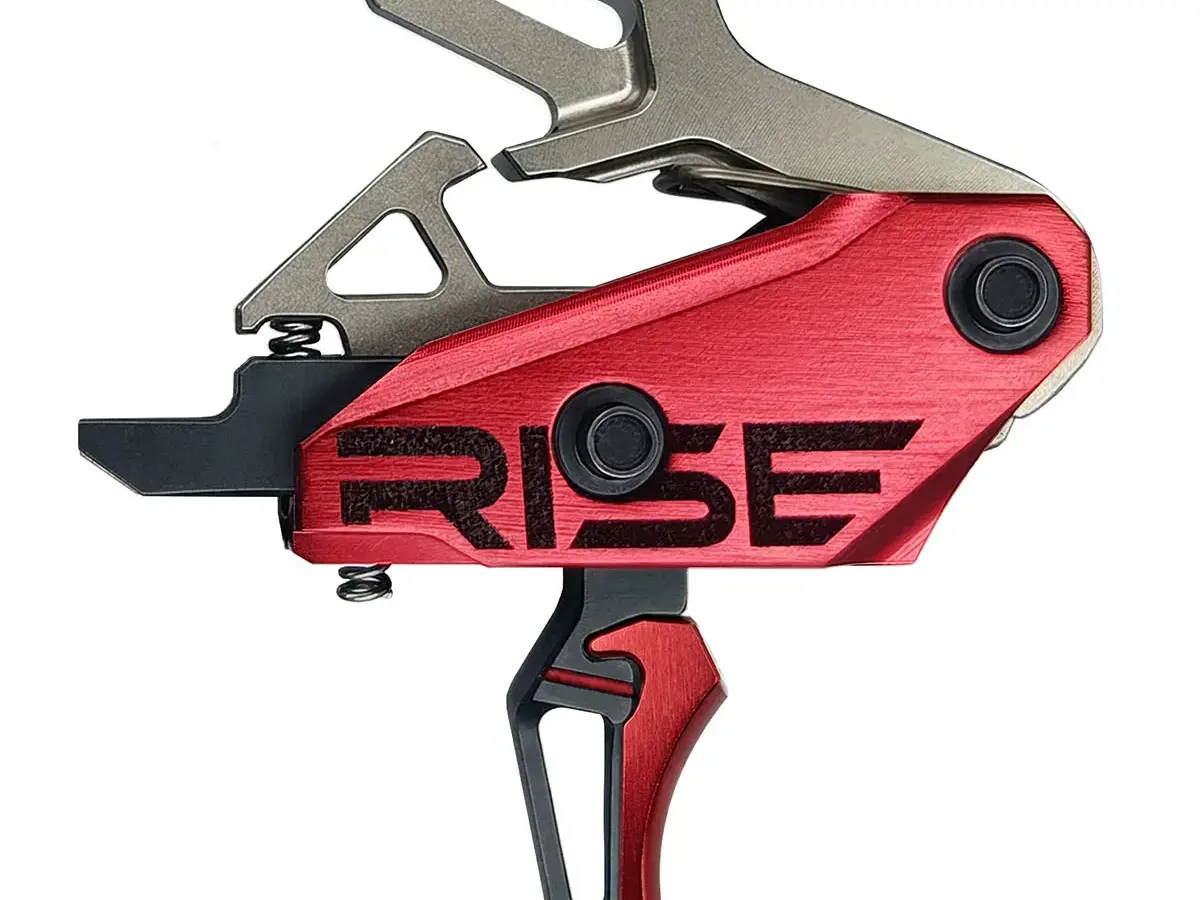 Rev 535 Slide-and-Snap AR Trigger Black/Red - photo 5
