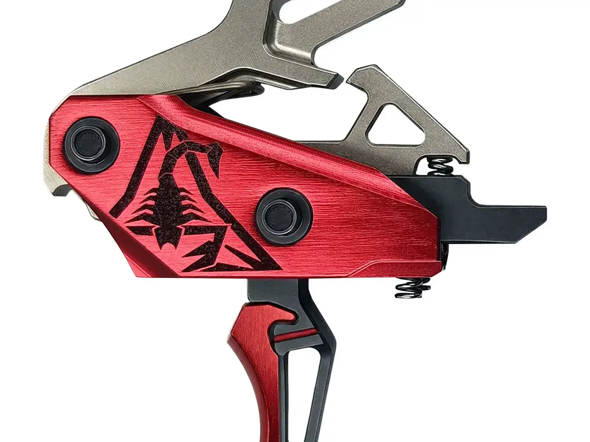 Rev 535 Slide-and-Snap AR Trigger Black/Red - photo 6