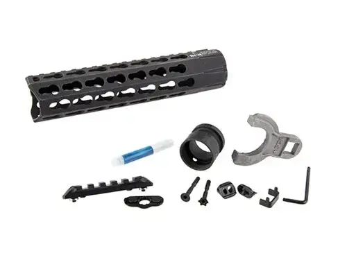 KMR ALPHA Keymod Handguard, 7", Black