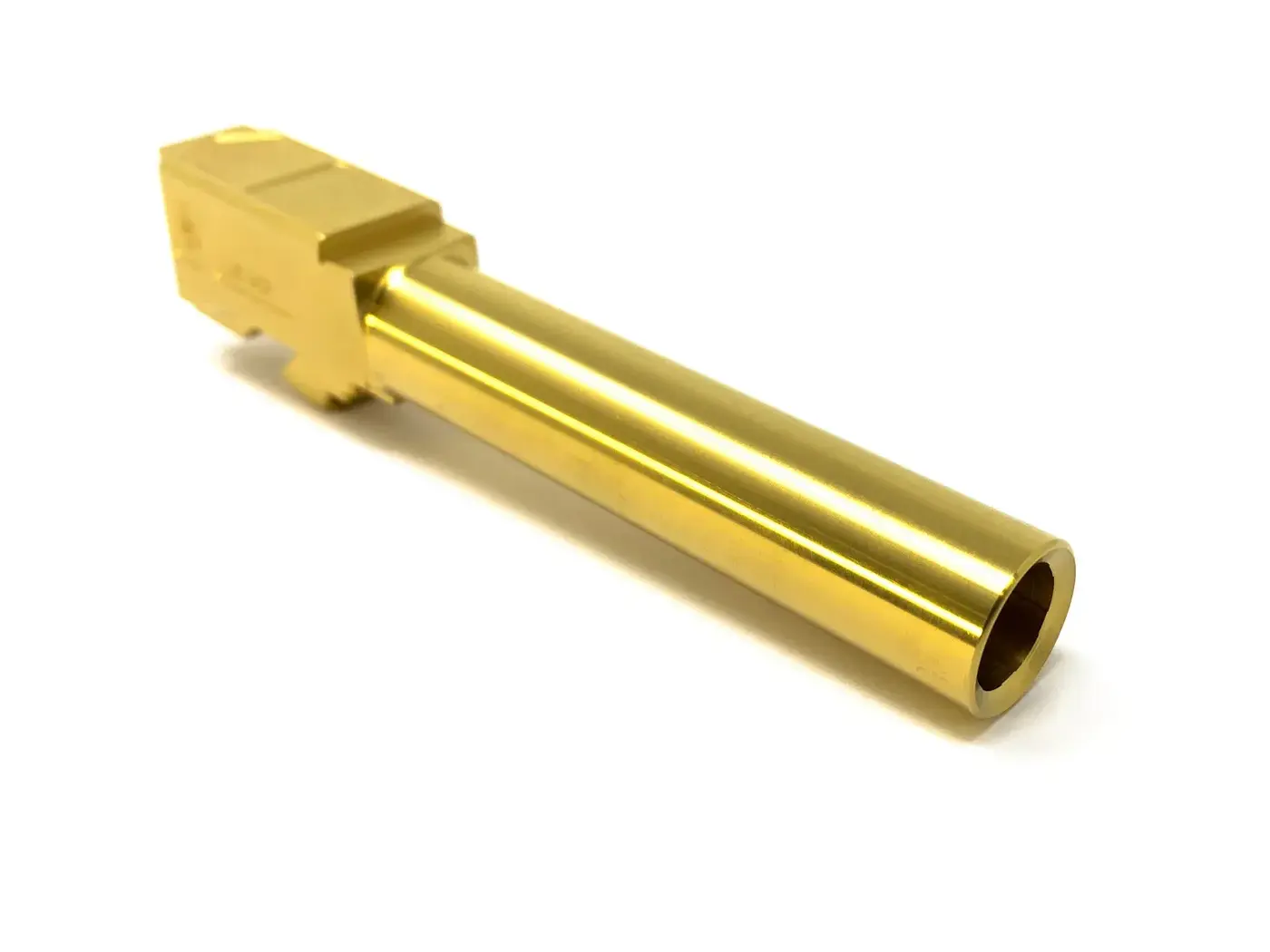 Match Grade Crowned Barrel For Glock 21 45 ACP TiN