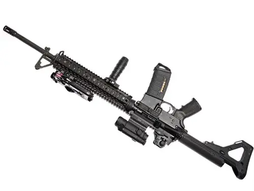 AR-15 7" Omega Rail Picatinny Quad Rail Black - photo 3