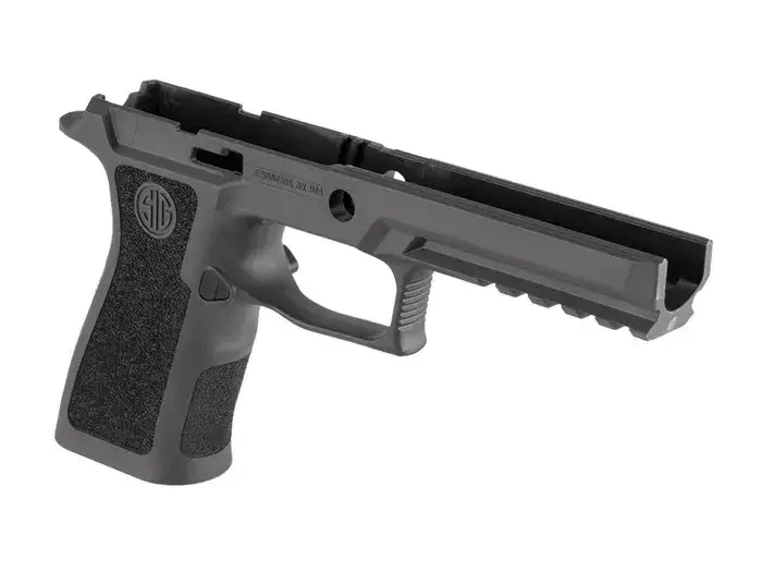 9mm P320 TXG Full-Size Medium Grip Module, Gray