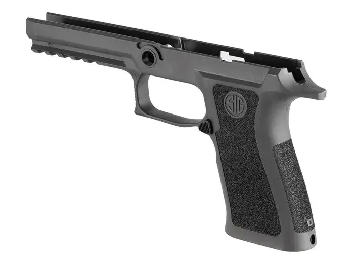9mm P320 TXG Full-Size Medium Grip Module, Gray - photo 2