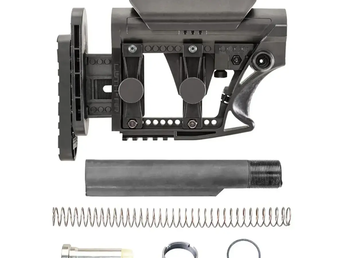 MBA-3 Carbine Buttstock W/308/7.62 Buffer Assembly Black