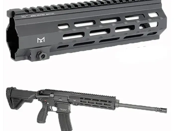 Handguard Free Float Alumiunum 9   Black - photo 2