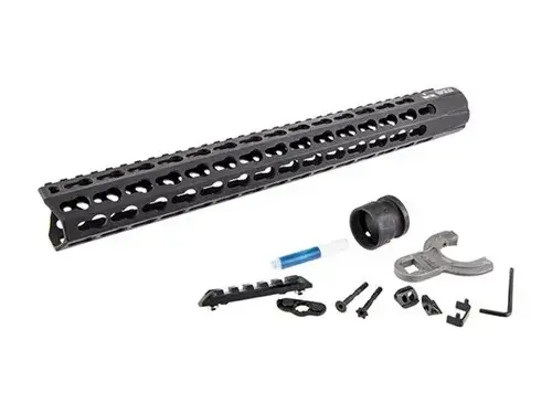 KMR ALPHA Keymod Handguard, 13", Black - photo 2