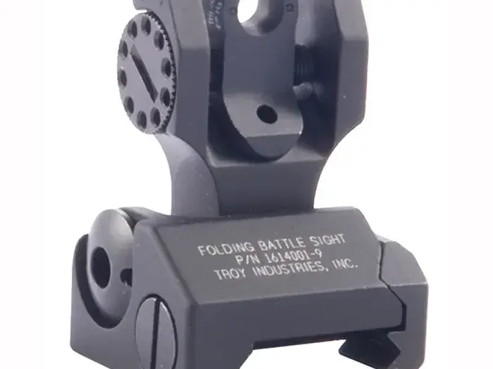 AR-15  Flip-Up Adj Tritium HK-Style Rear Sight Black - photo 2