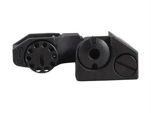 AR-15  Flip-Up Adj Tritium HK-Style Rear Sight Black - photo 3