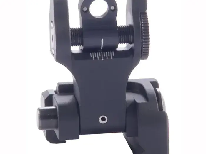 AR-15  Flip-Up Adj Tritium HK-Style Rear Sight Black - photo 4