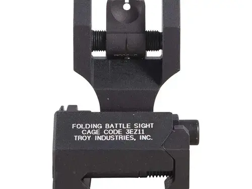 AR-15  Flip-Up Adj Tritium HK-Style Rear Sight Black - photo 8