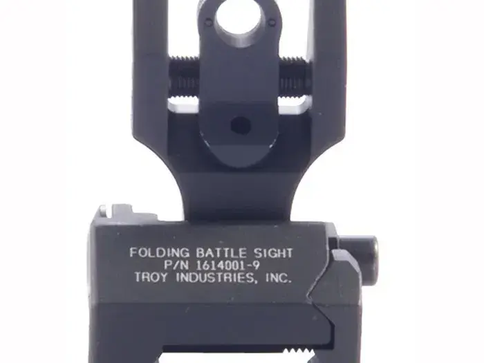 AR-15  Flip-Up Adj Tritium HK-Style Rear Sight Black - photo 9