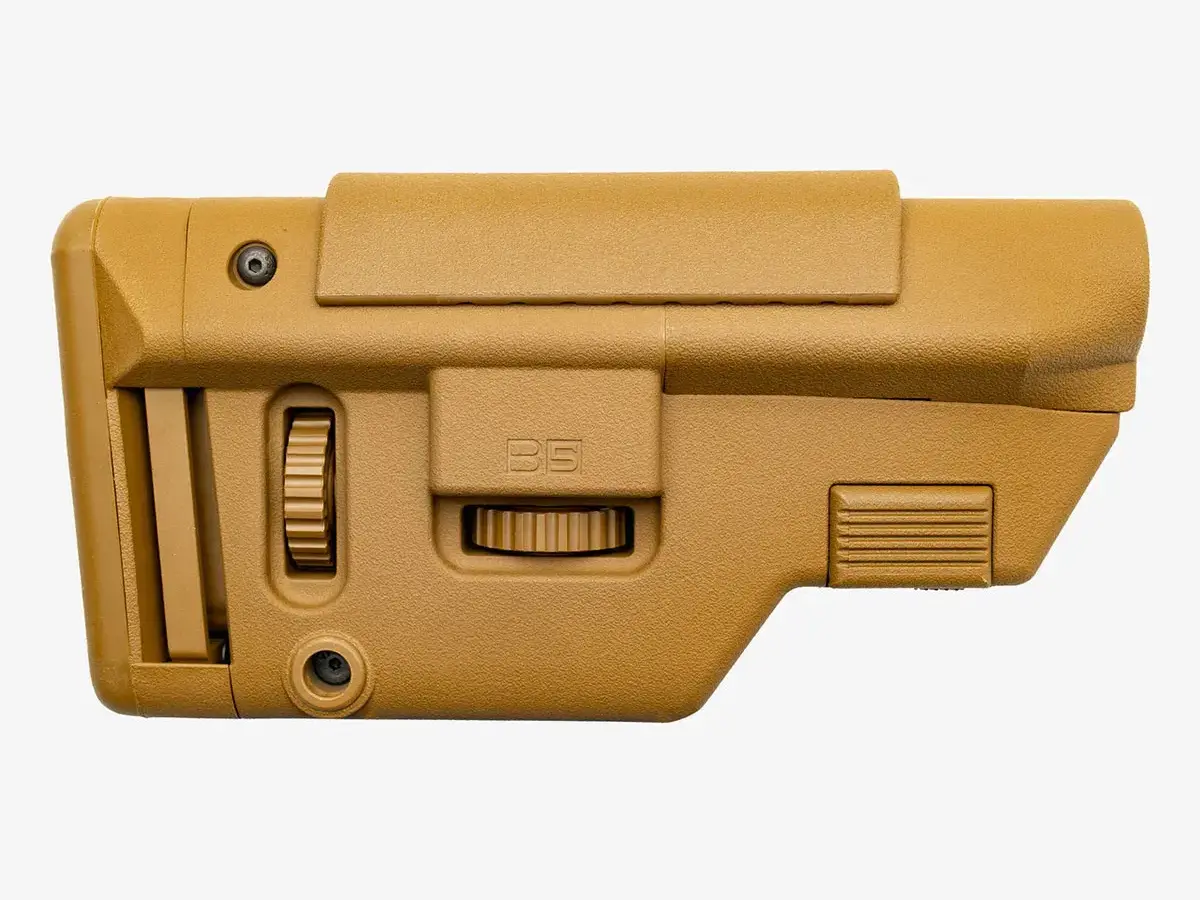 AR-15 Precision Stock Collapsible Coyote Brown- Long
