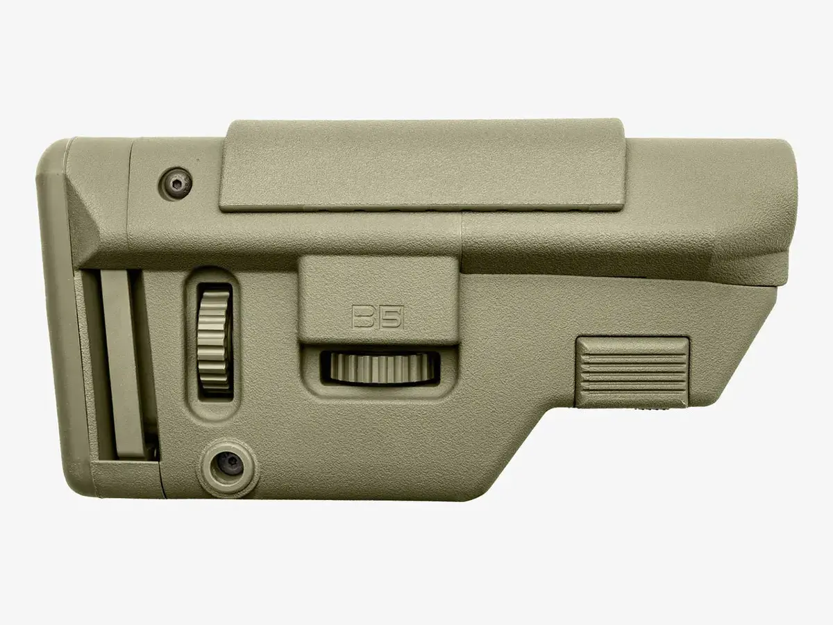 AR-15 Precision Stock Collapsible OD Green- Long
