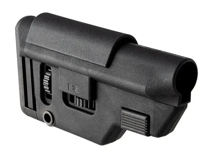 Collapsible Precision Stock 556 Black- Medium