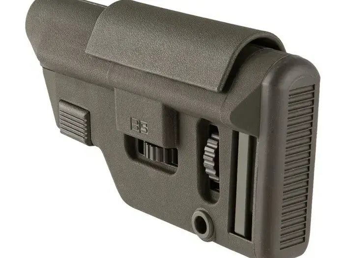 Collapsible Precision Stock 556 Olive Drab- Medium