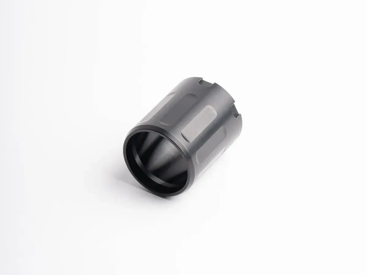 Blast Shroud .458 Cal w/DA455 Xeno Adapter 1-3/8-24" Thread