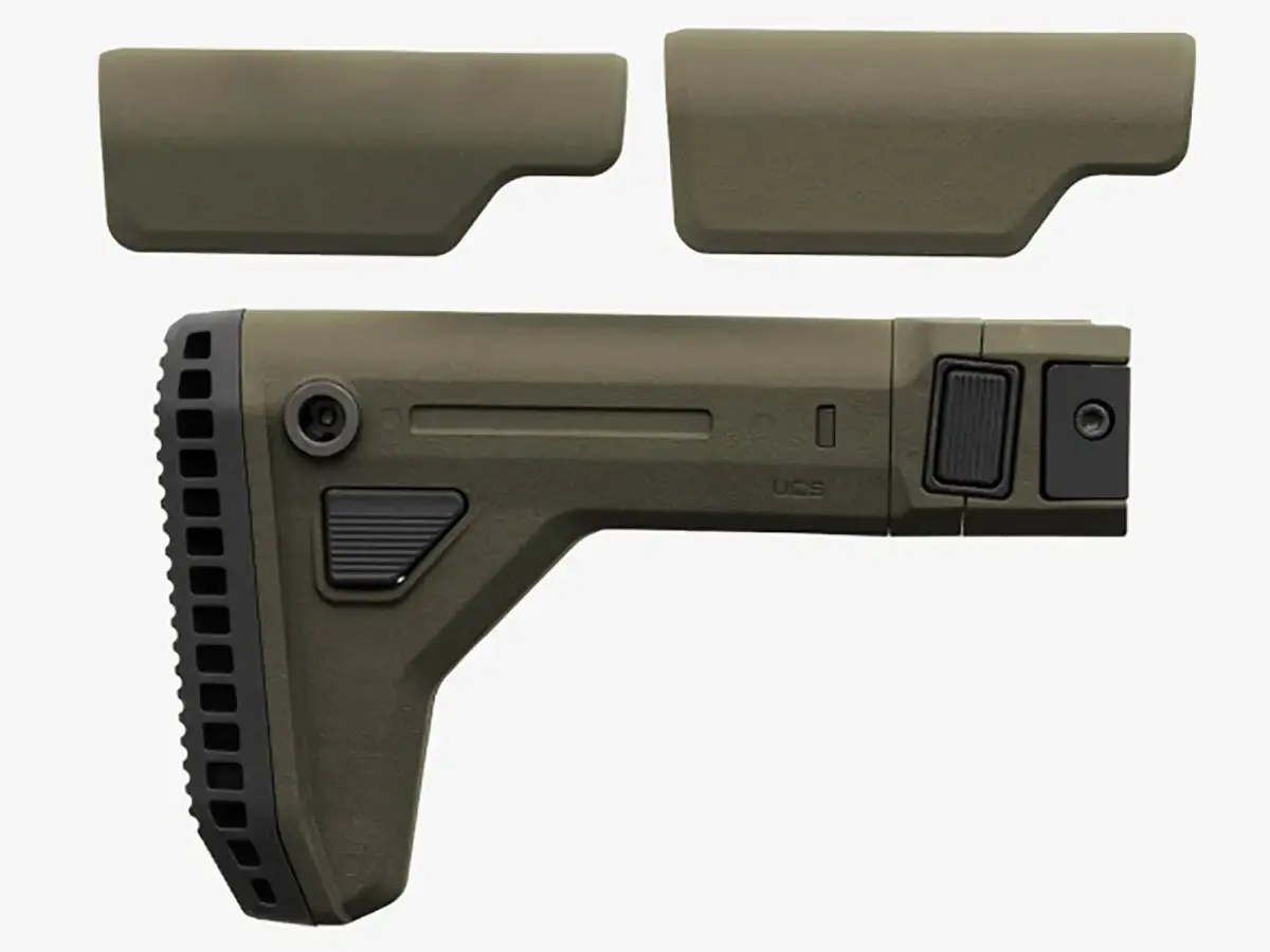 UCS Adjustable Carbine Stock for AR-15 OD Green - photo 2