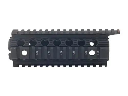 Carbine/M4 Enhanced Drop-In BattleRail - 7" BLK - photo 2