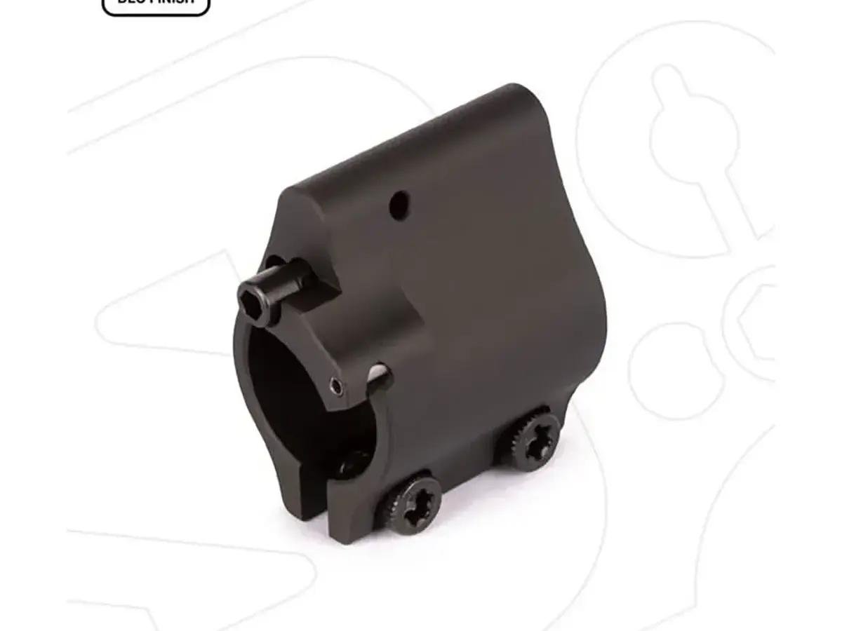 AR-15 Clamp On Titanium Adjustable Gas Block .936" Black - photo 2