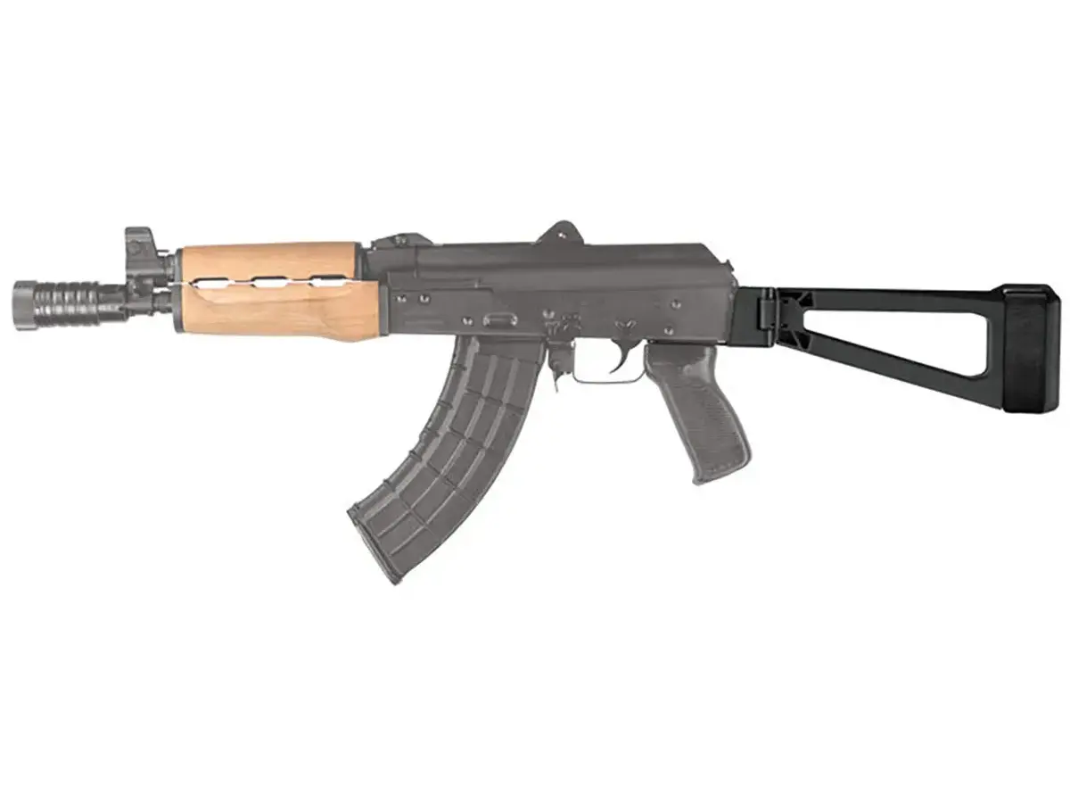AKTF Triangular Folding Pistol Stabilizing Brace for AK47/74 - photo 4