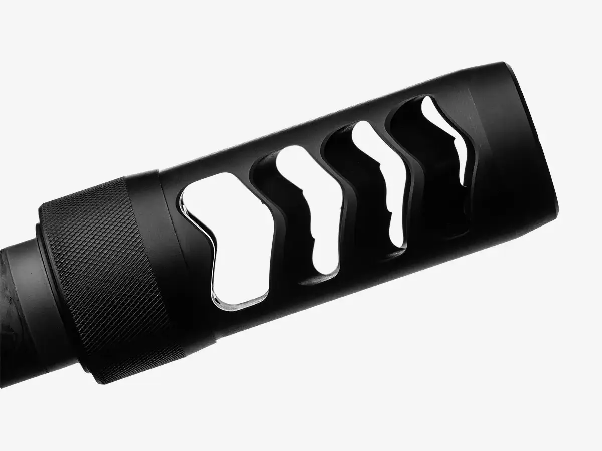 30 Caliber (30-7mm) Hellfire Match Brake, Black - photo 2