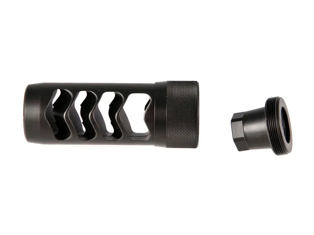 6.5mm (25-6.5mm) Hellfire Match Brake, Black