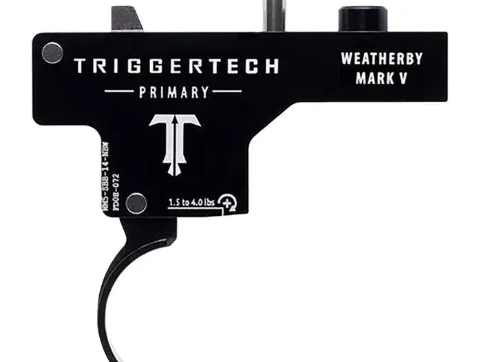 Weatherby Mark V Primary Curved Black