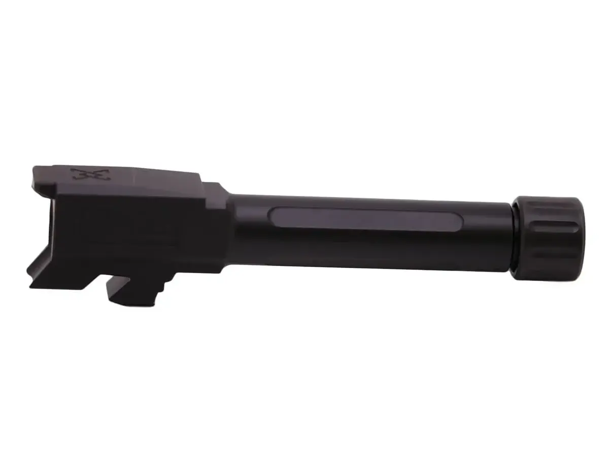 Threaded Barrel For Glock 43 Black Nitride