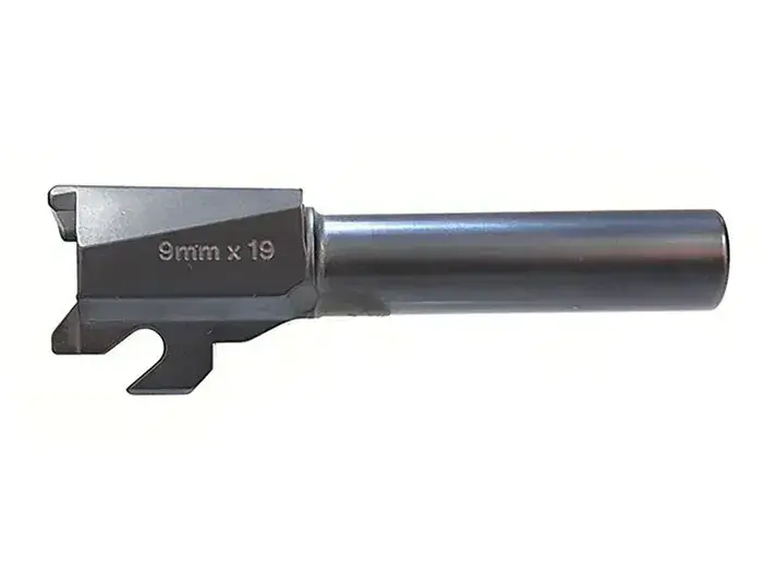 9mm Luger 3.6” Non-Threaded LCI Steel BBL Black