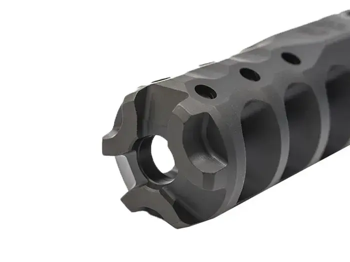 Hypertap 556 Muzzle Brake 22 Caliber 1/2-28 SS Black - photo 5
