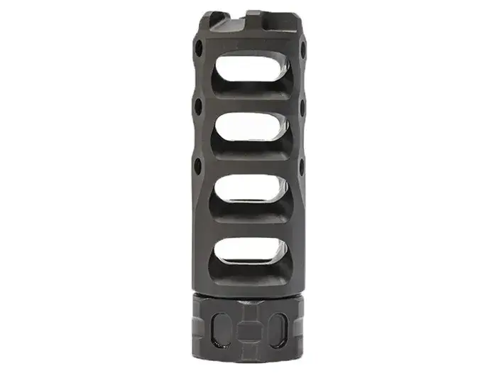 Hypertap 556 Muzzle Brake 22 Caliber 1/2-28 SS Black - photo 6
