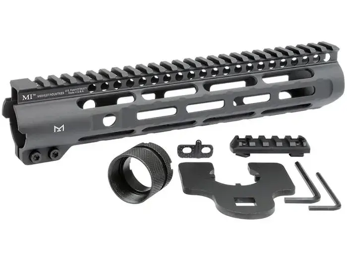 Slim Line Handguards 10.5" M-LOK Aluminum Black