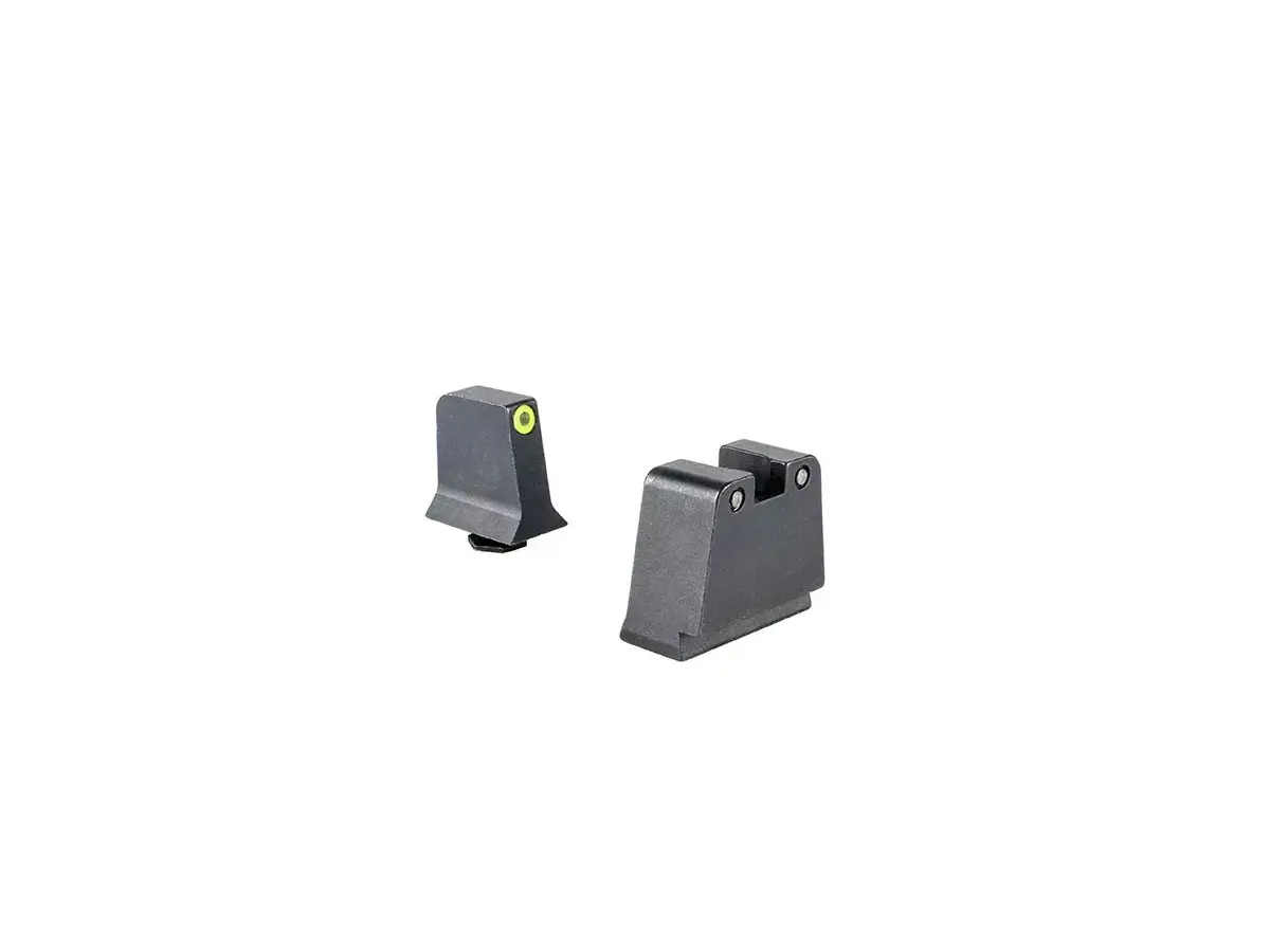 Suppressor/Optic Height Sight Set Yellow/Tritium Slim Glocks - photo 3